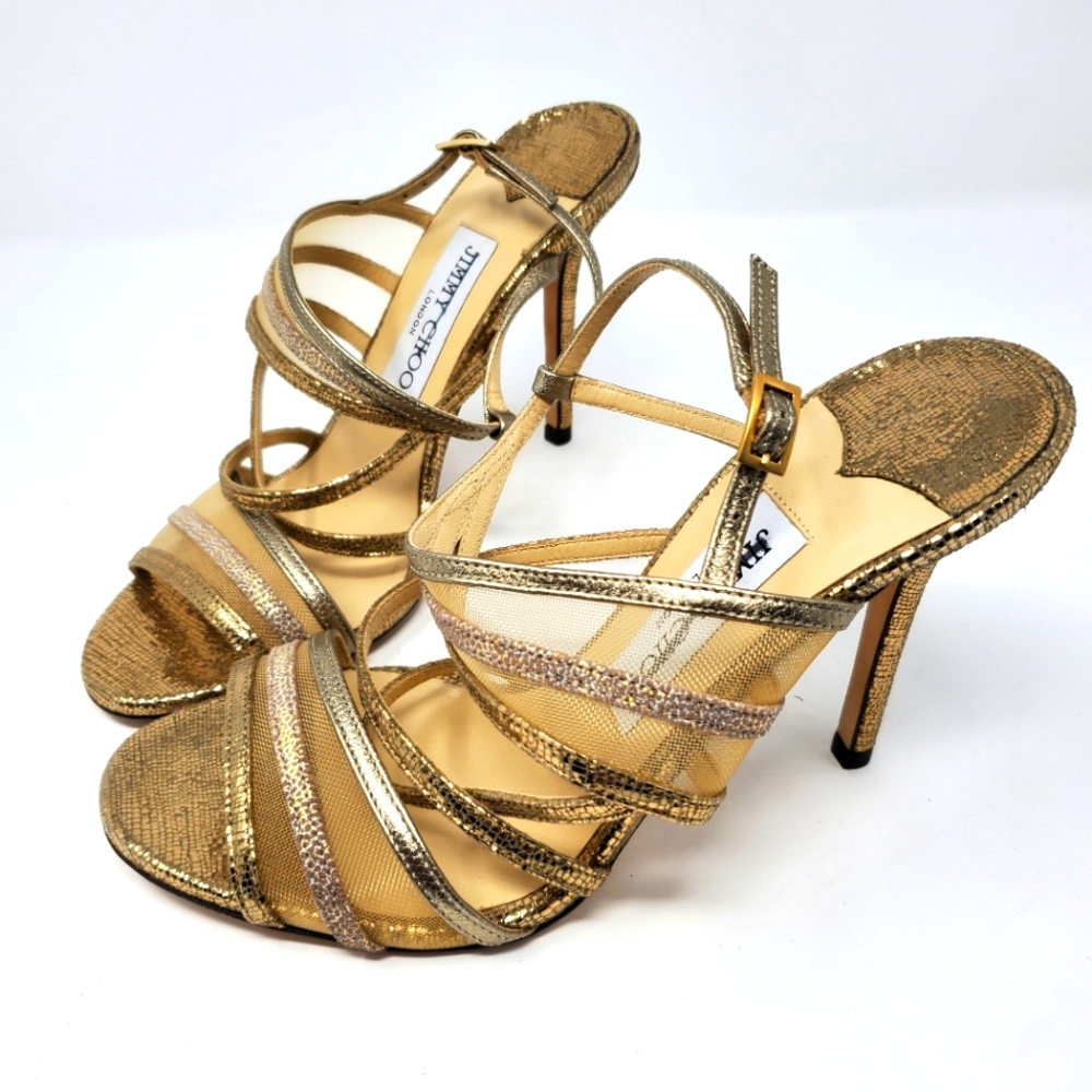 Jimmy Choo Champagne Pumps